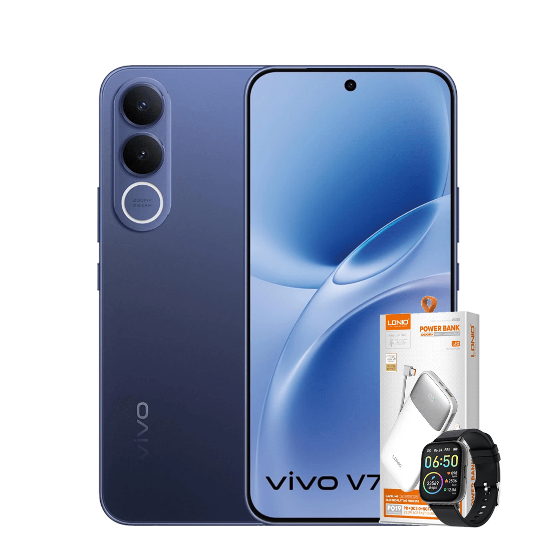 VIVO V70FE 512GB 8GB RAM + FREE IN - EAR EARPIECE & SMART WATCH - CompuGhana