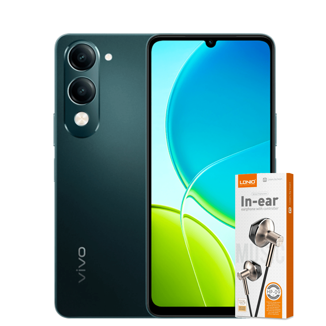 VIVO Y04 128GB /64GB 4GB RAM + FREE IN - EAR EARPHONE - CompuGhana