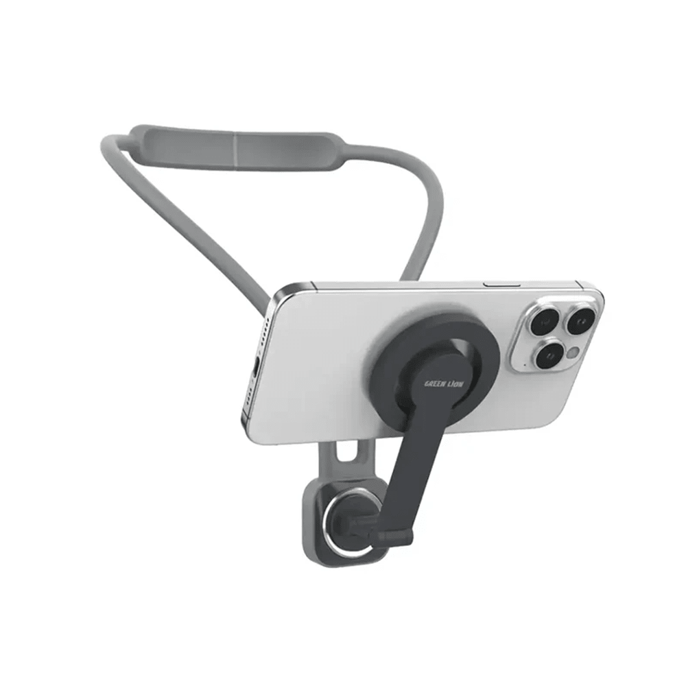 GREEN LION MAGSAFE NECK PHONE HOLDER GREY - CompuGhana