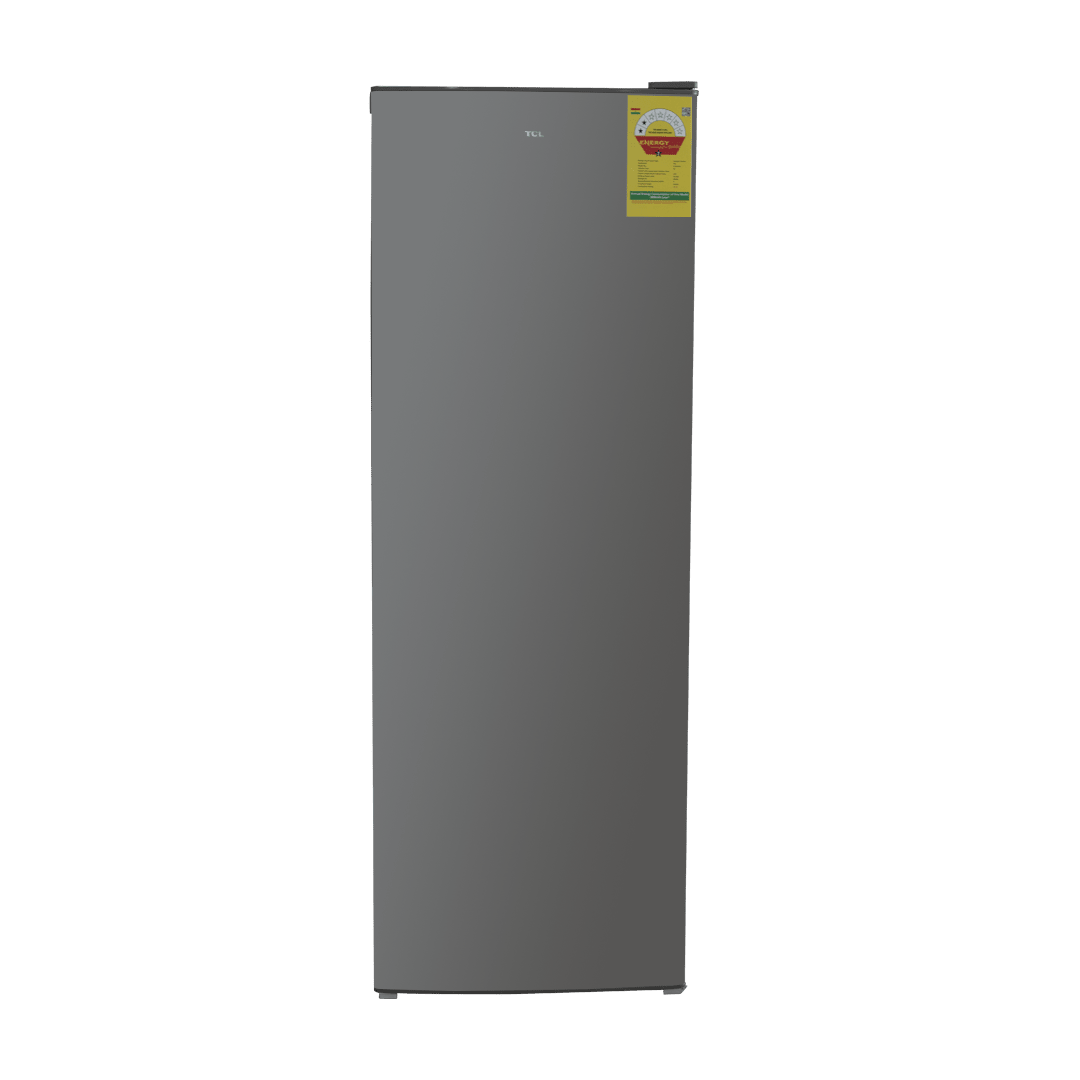 TCL 168L STANDING FREEZER SILVER - CompuGhana