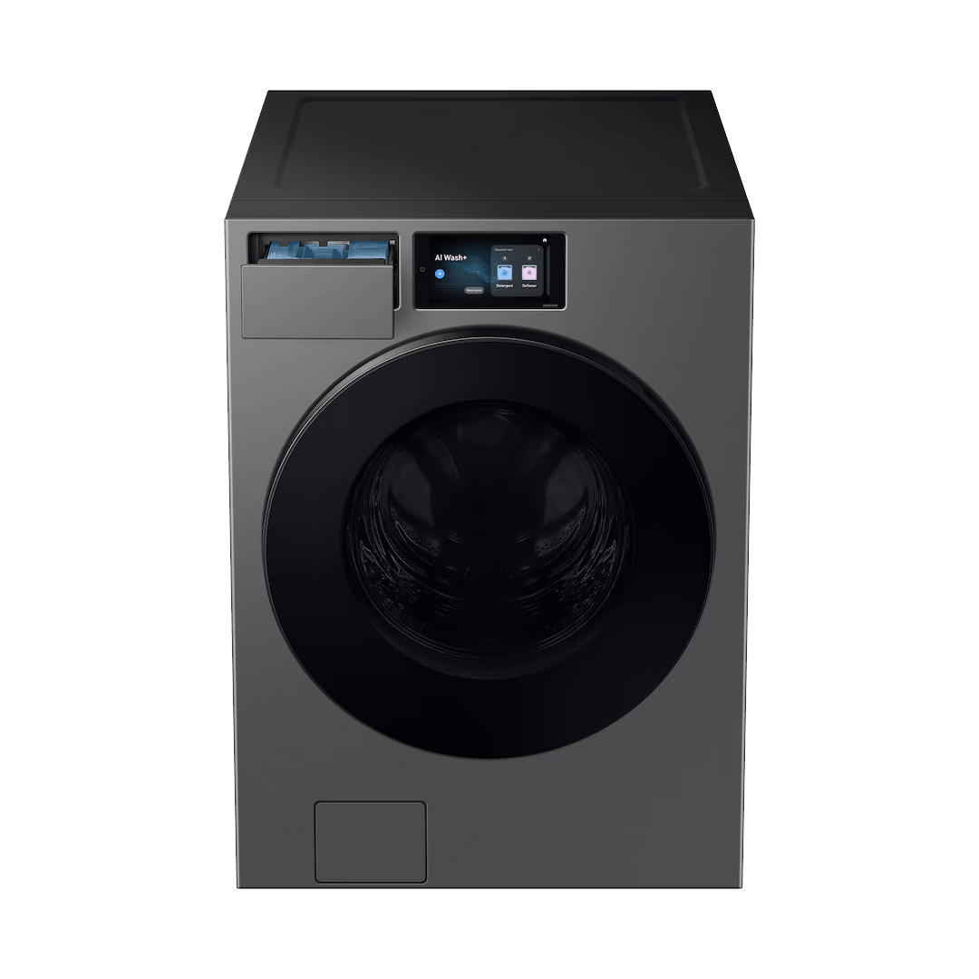SAMSUNG 22KG/11KG WD90F22BCSNQ BESPOKE AI DARK WASHING MACHINE AND DRYER - CompuGhana