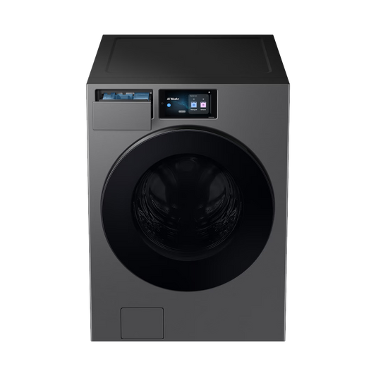 SAMSUNG 22KG/11KG  WD90F22BCSNQ BESPOKE AI DARK WASHING MACHINE AND DRYER