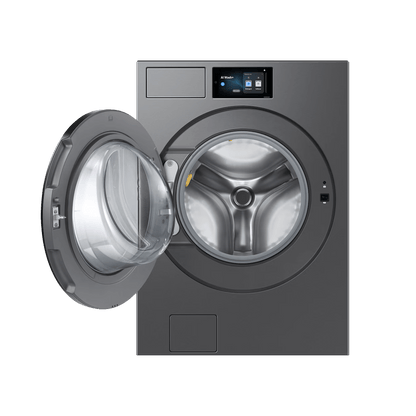 SAMSUNG 22KG/11KG WD90F22BCSNQ BESPOKE AI DARK WASHING MACHINE AND DRYER - CompuGhana