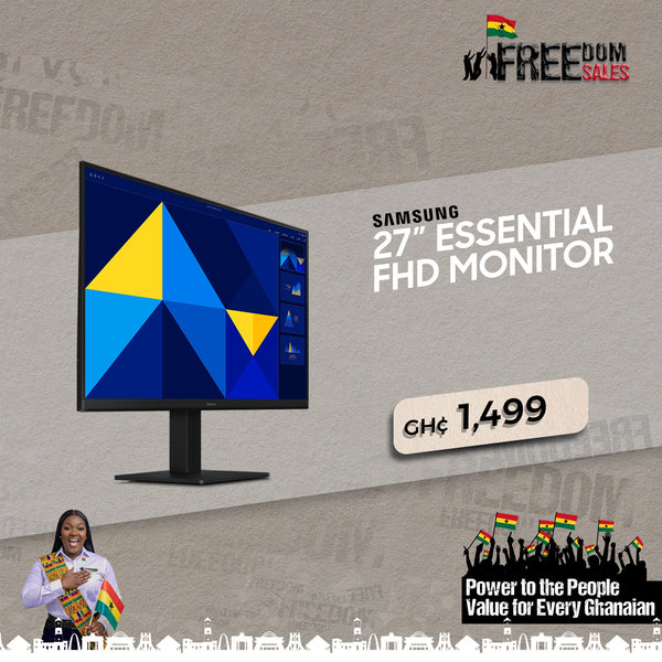 SAMSUNG LED 27 INCH ESSENTIAL FHD MONITOR