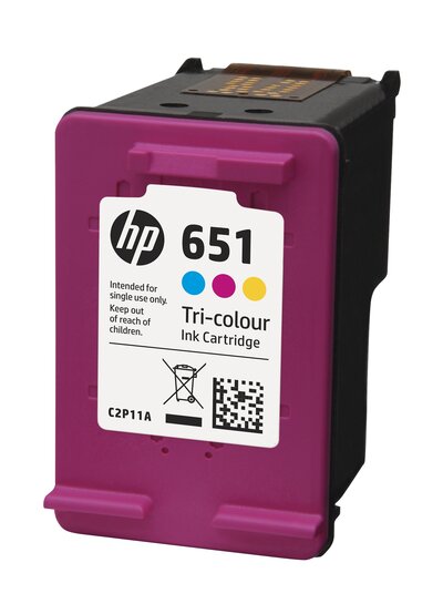 Original HP 651 Ink Advantage Catridge Tri-Color (C2P11AE)