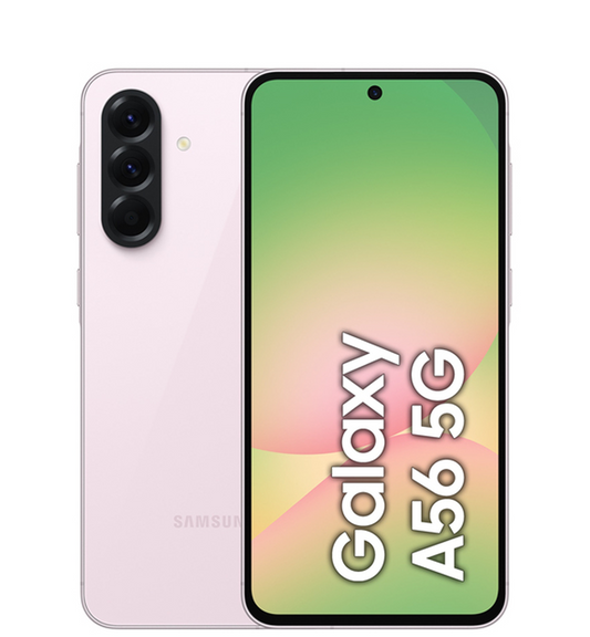 SAMSUNG GALAXY A56 A566B/DS 256GB 8GB RAM 5G -Awesome Pink