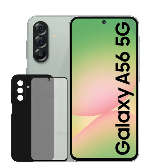 SAMSUNG GALAXY A56 A566B/DS 128GB 8GB RAM 5G + FREE PHONE COVER & SCREEN PROTECTOR