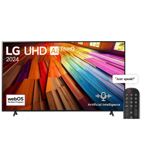 LG LED 86UT80006LA UHD SMART SATELLITE 4K AI THINQ TELEVISION + LG XBOOM GRAB BLUETOOTH PARTY SPEAKER