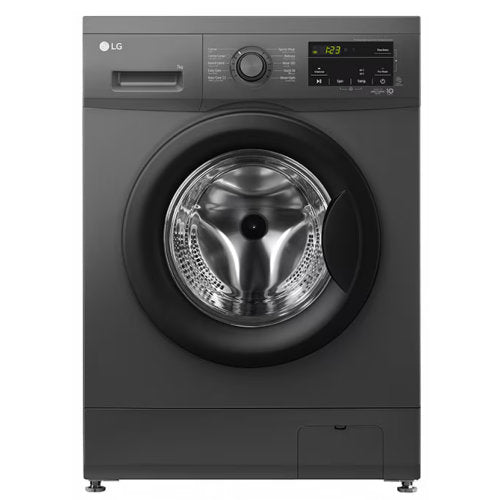 LG 7KG F2J3QYL6J AI DD™ WASHING MACHINE - SILVER - CompuGhana