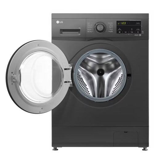 LG 7KG F2J3QYL6J AI DD™ WASHING MACHINE - SILVER - CompuGhana