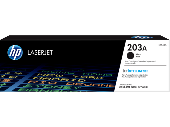 Original HP 203A LaserJet Toner Cartridge  (CF540A)