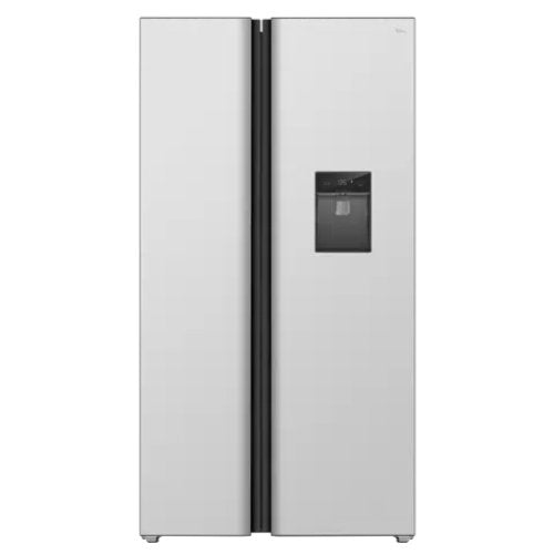 TCL 607L SIDE BY SIDE FRIDGE SILVER - P520SBN