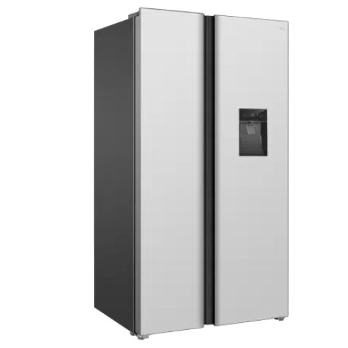 TCL 607L SIDE BY SIDE FRIDGE SILVER - P520SBN