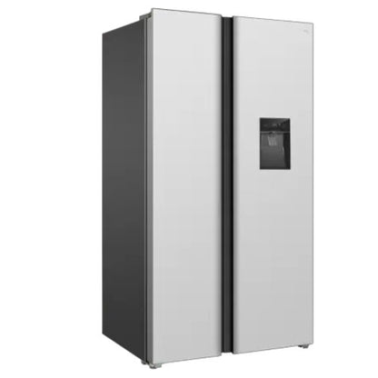 TCL 607L SIDE BY SIDE FRIDGE SILVER - P520SBN