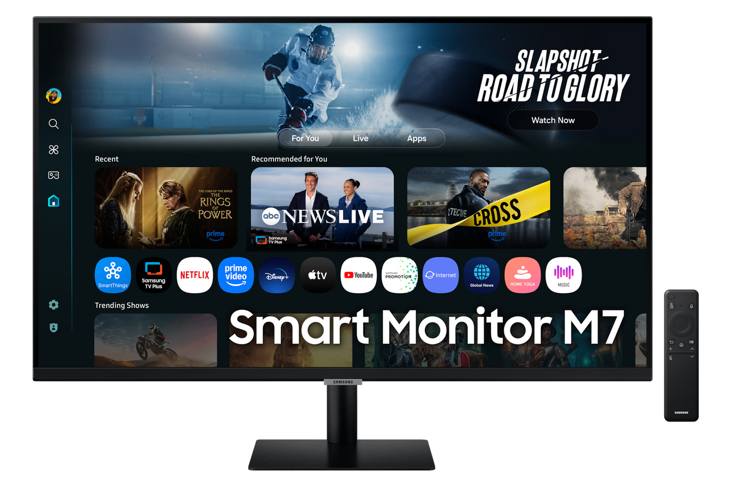 SAMSUNG LED 32 INCH MONITOR 4K VISION AI LS32FM702UCXXK MONITOR
