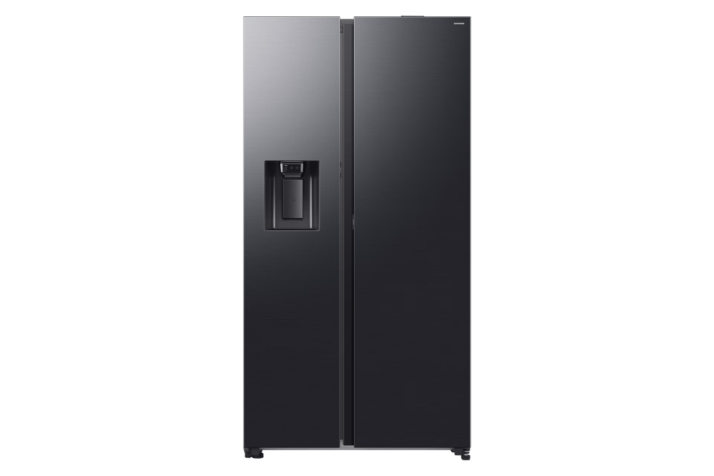 SAMSUNG  627L 3 DOOR + DISPENSER SIDE BY SIDE FRIDGE BLACK RS80F65G4F