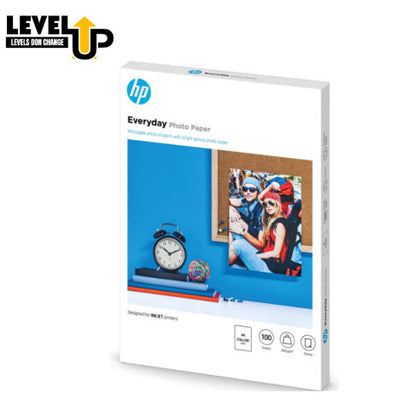 HP EVERYDAY PHOTO PAPER GLOSSY A4 100 SHEET Q2510A