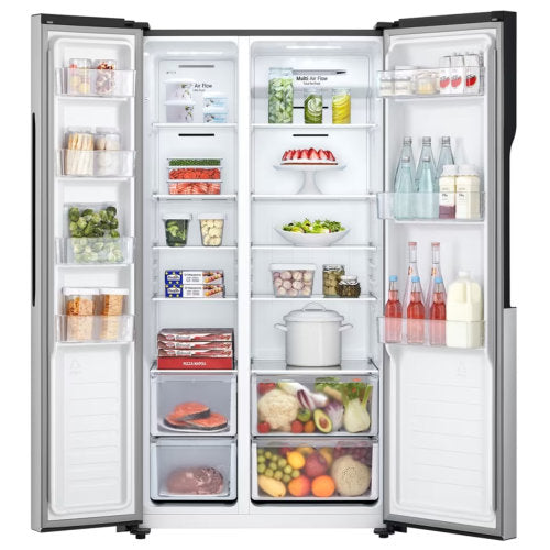 LG 519L SIDE BY SIDE REFRIGERATOR - SILVER