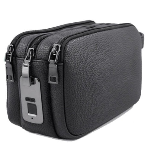 GREEN LION LYON PLUS SMART FINGERPRINT POUCH BLACK - CompuGhana