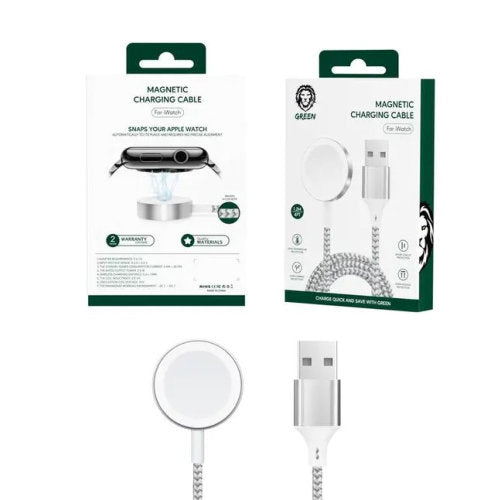 GREEN WIRELESS MAGNETIC CHARGER 15W FOR IPHONE 12 SERIES