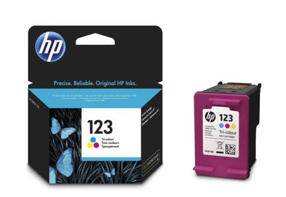 Original HP 123 Ink Catridge Tri-Color (F6V16AE)