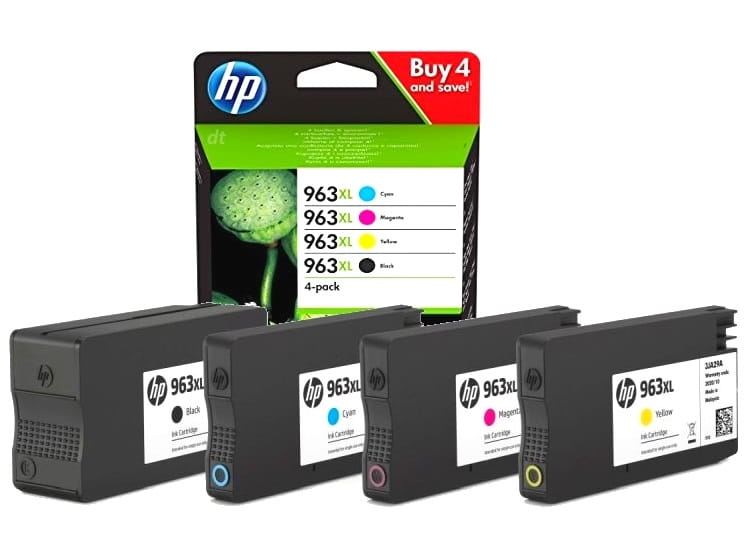 INK HP 3JA27AE 963XL CYAN - CompuGhana