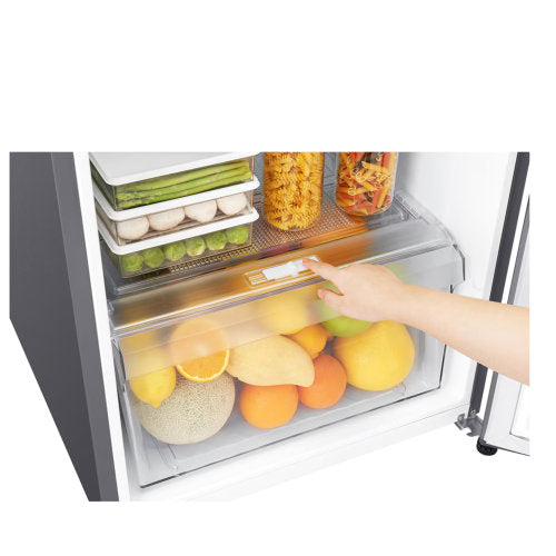 LG 187L GN-B202SQBB TOP FREEZER REFRIGERATOR - SILVER