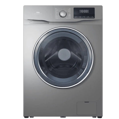 TCL 11KG FRONT LOAD WASHING MACHINE SILVER
