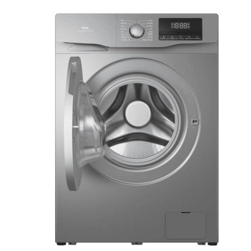 TCL 11KG FRONT LOAD WASHING MACHINE SILVER
