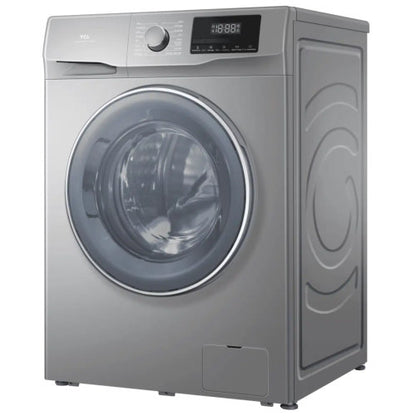 TCL 11KG FRONT LOAD WASHING MACHINE SILVER