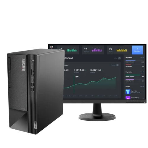 ThinkCentre neo 50t Tower Gen 4 訳あり LENOVO THINKCENTRE NEO 50T GEN4 TWR I3-13100 4GB 1TB DESKTOP