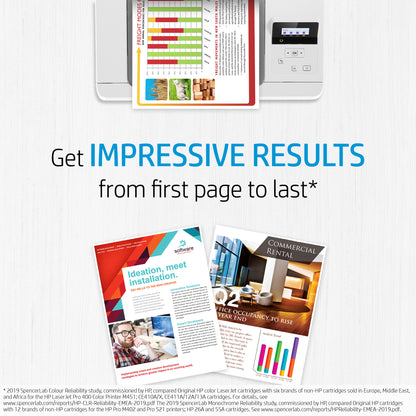 Original HP 203A LaserJet Toner Cartridge  (CF540A)