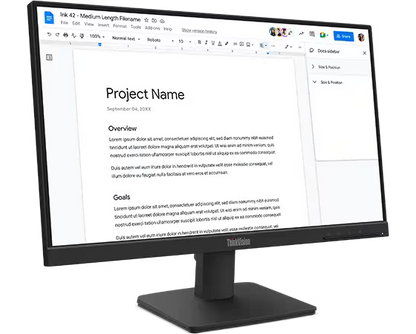 LENOVO LED 21.5 INCH VGA + HDMI S22-4E MONITOR