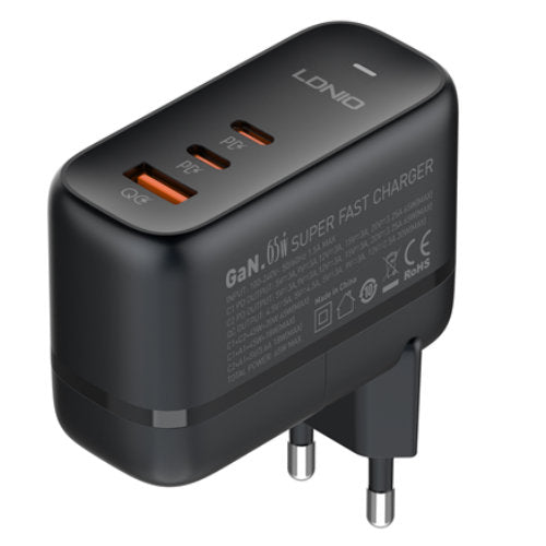 LDNIO Q366 65W GAN TYPE-C TO TYPE-C SUPER FAST CHARGER