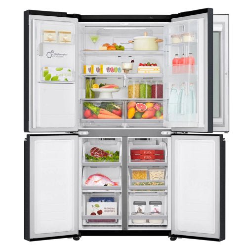 LG 668L InstaView Door - in - Door™| Inverter Linear Compressor | Side by Side Refrigerator | SmartThinQ™ - CompuGhana