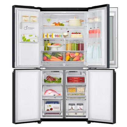 LG 668L InstaView Door - in - Door™| Inverter Linear Compressor | Side by Side Refrigerator | SmartThinQ™ - CompuGhana