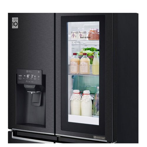 LG 668L InstaView Door - in - Door™| Inverter Linear Compressor | Side by Side Refrigerator | SmartThinQ™ - CompuGhana