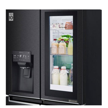 LG 668L InstaView Door - in - Door™| Inverter Linear Compressor | Side by Side Refrigerator | SmartThinQ™ - CompuGhana