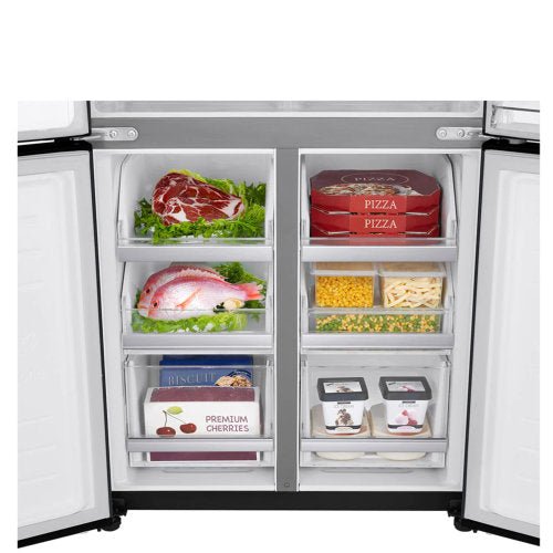 LG 668L InstaView Door - in - Door™| Inverter Linear Compressor | Side by Side Refrigerator | SmartThinQ™ - CompuGhana