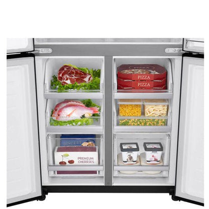 LG 668L InstaView Door - in - Door™| Inverter Linear Compressor | Side by Side Refrigerator | SmartThinQ™ - CompuGhana