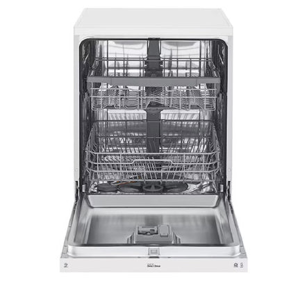 LG QuadWash™ Dishwasher, 14 Place Settings, EasyRack™ Plus, Inverter Direct Drive, ThinQ, White color