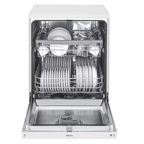 LG QuadWash™ Dishwasher, 14 Place Settings, EasyRack™ Plus, Inverter Direct Drive, ThinQ, White color