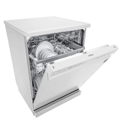 LG QuadWash™ Dishwasher, 14 Place Settings, EasyRack™ Plus, Inverter Direct Drive, ThinQ, White color