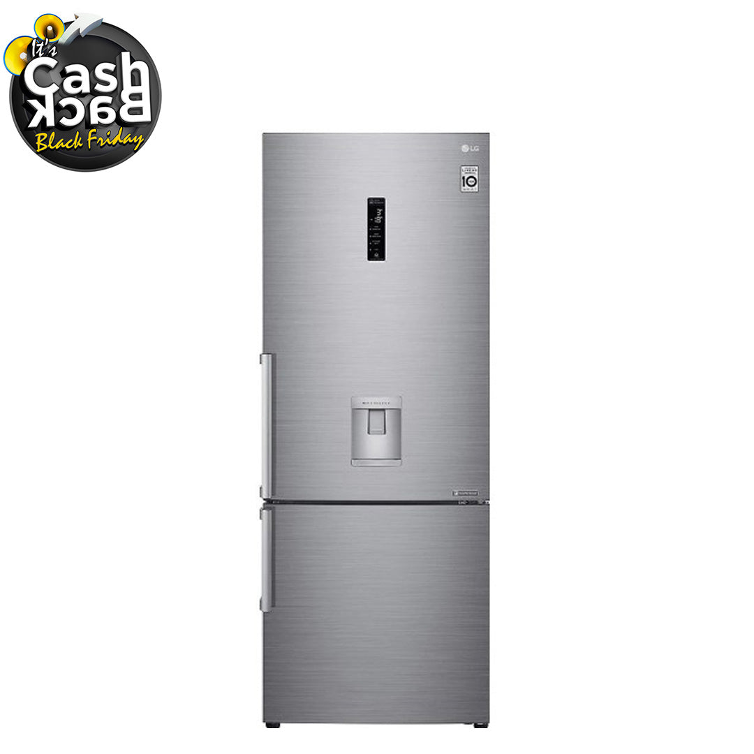 LG 418L REFRIGERATOR + DISPENSER - SILVER