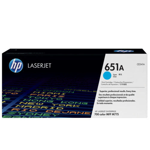 HP 651 CE341A TONER
