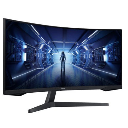 SAMSUNG LED 34 INCH ODYSSEY G5 CURVED MONITOR ULTRA-WQHD MONITOR - CompuGhana