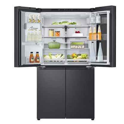 LG FRIDGE INSTAVIEW 671L ESSENCE BLACK STEEL FRIDGE - CompuGhana