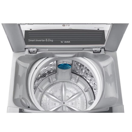 LG 8KG SMART INVERTER TOP LOAD WASHING MACHINE SILVER - CompuGhana