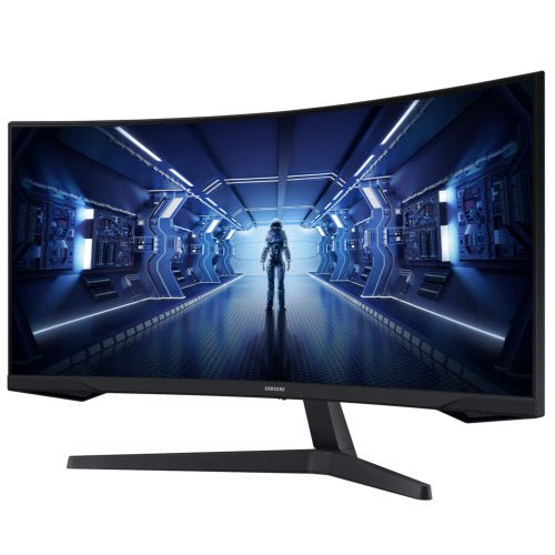 SAMSUNG LED 34 INCH ODYSSEY G5 CURVED MONITOR ULTRA-WQHD MONITOR - CompuGhana