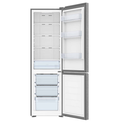 TCL  142L BOTTOM MOUNT  FRIDGE SILVER